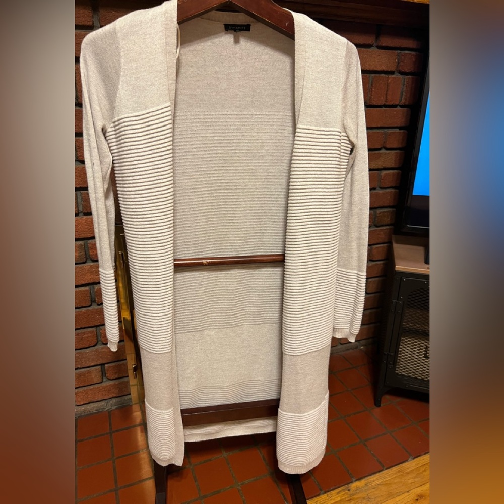 Dynamite long sweater size S